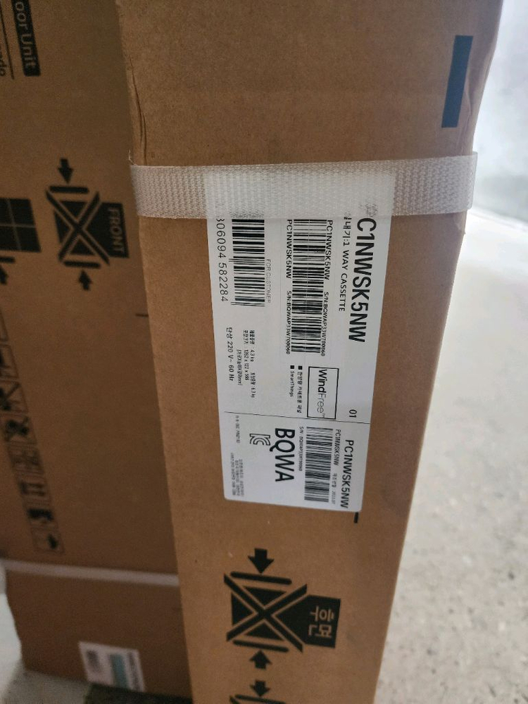 삼성 비스포크 시스템에어컨 6평형 천장 실내기 모듈 이미지