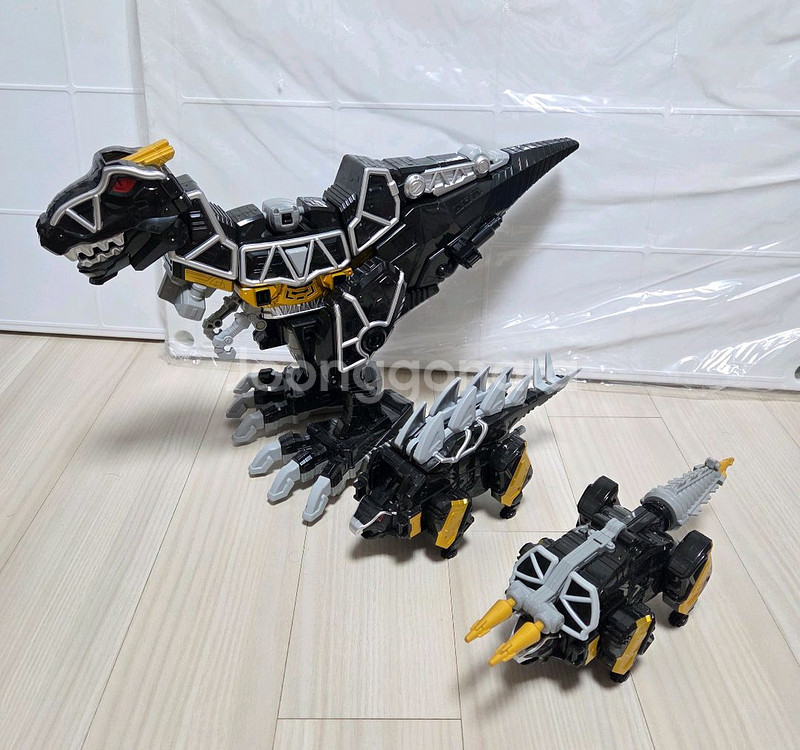 파워레인저 다이노포스(수전전대 쿄류쟈)DX 티라노킹 다크버전팝니다--1