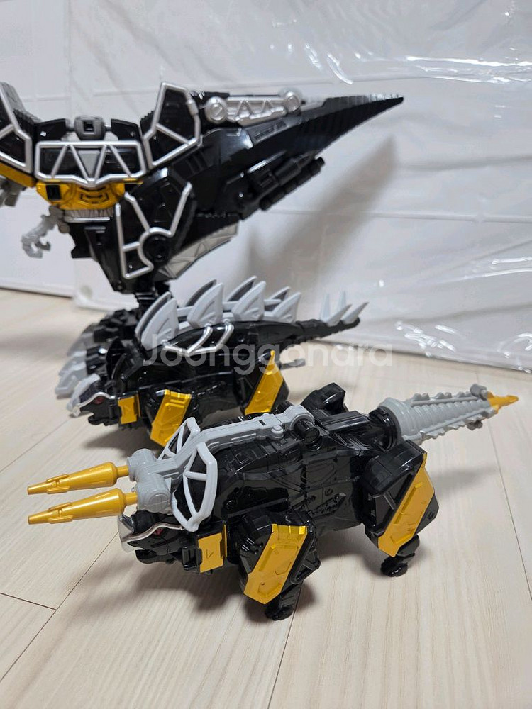 파워레인저 다이노포스(수전전대 쿄류쟈)DX 티라노킹 다크버전팝니다--3