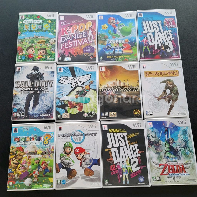 닌텐도위 타이틀 wii 구성품--0
