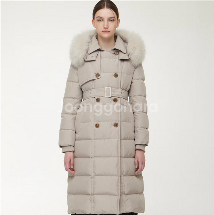 VOV 보브 사가폭스 구스다운 패딩 코트 66--0