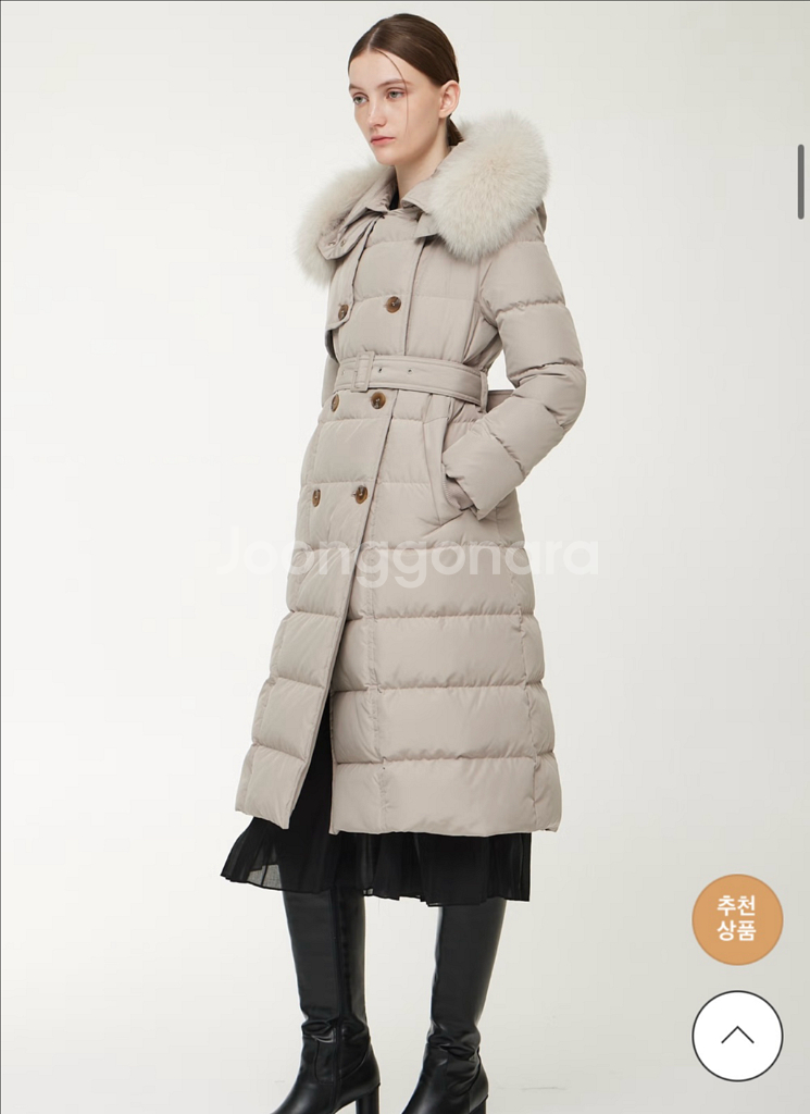 VOV 보브 사가폭스 구스다운 패딩 코트 66--6