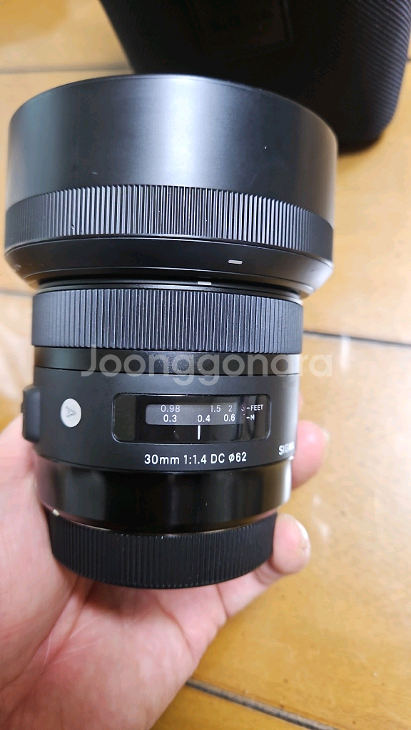 시그마30mm1.4 아트 캐논용--0