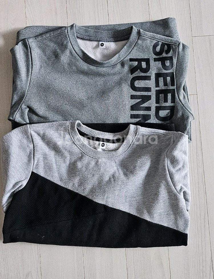 남아 약기모 맨투맨 4벌.140--2