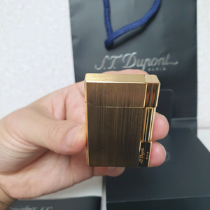 [정품] 듀퐁라이터 라인2 ca18213 개츠비 브러쉬드 금장 듀퐁라이타