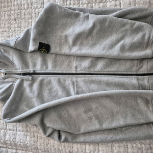 스톤아일랜드 후드 집업 xl 회색