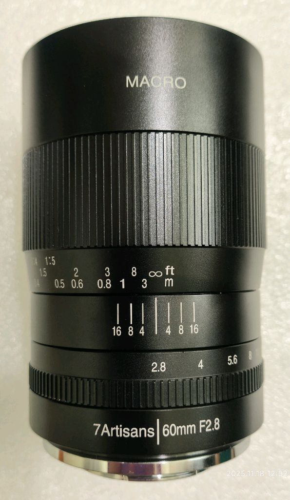 칠공장 7Artisans 60mm F2.8 Macro 후지 X마운트 이미지