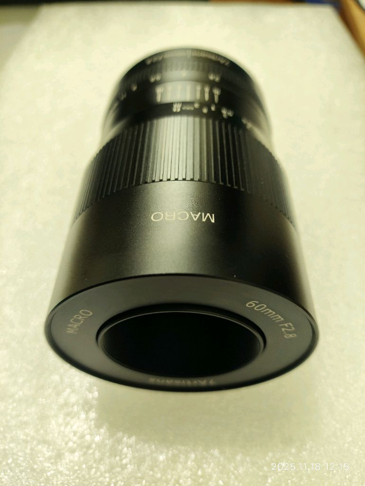 칠공장 7Artisans 60mm F2.8 Macro 후지 X마운트 이미지