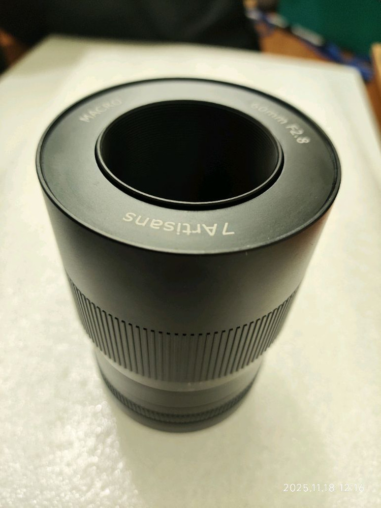 칠공장 7Artisans 60mm F2.8 Macro 후지 X마운트 이미지