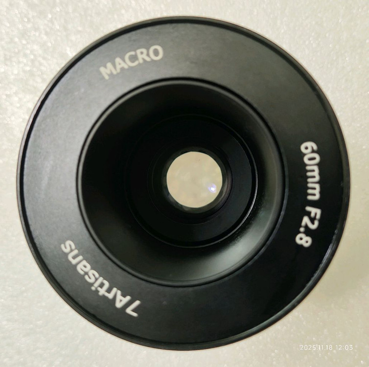 칠공장 7Artisans 60mm F2.8 Macro 후지 X마운트 이미지