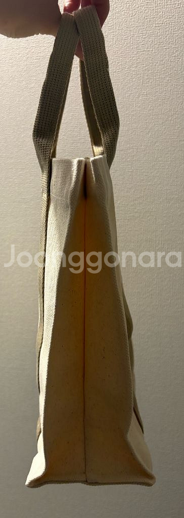 캔버스 에코백 토트백 베이지 (새제품)--2