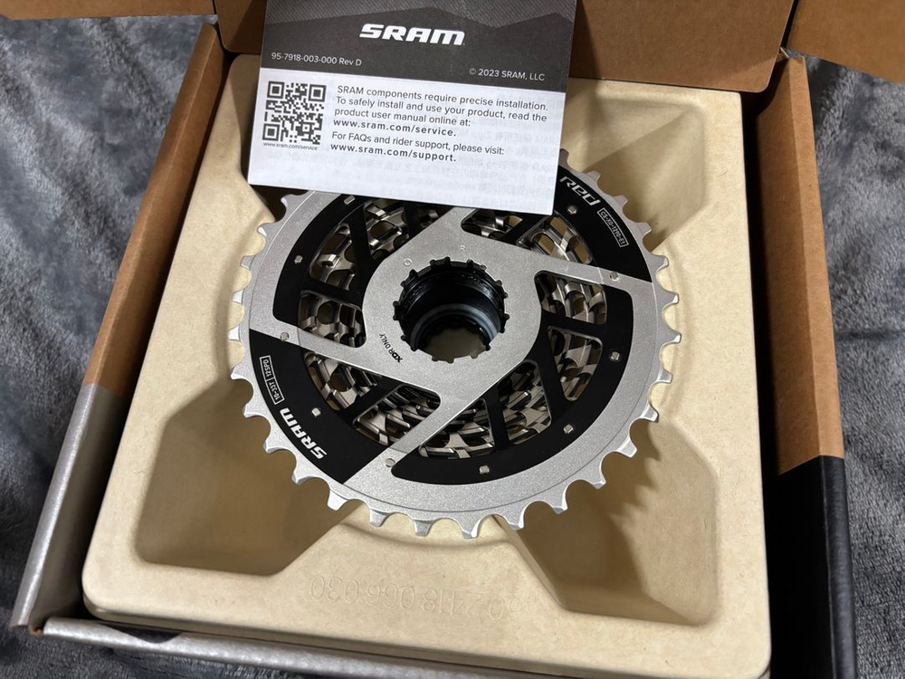 [미사용] 스램 레드 E1 10-33t 스프라켓--2