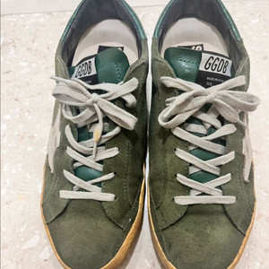 정품))골든구스 그린스웨이드 스니커즈
