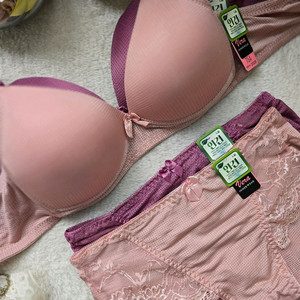 인견 노와이어 브라팬티세트 75A팬티95 2세트 묶음 판매 여성속옷세트 이미지