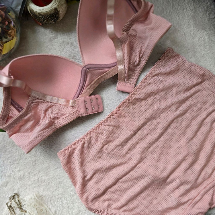 인견 노와이어 브라팬티세트 75A팬티95 2세트 묶음 판매 여성속옷세트 이미지