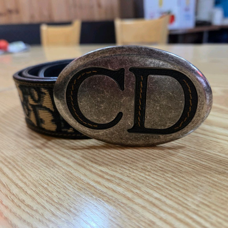 디올 오블리크 벨트 남,녀.공용--5