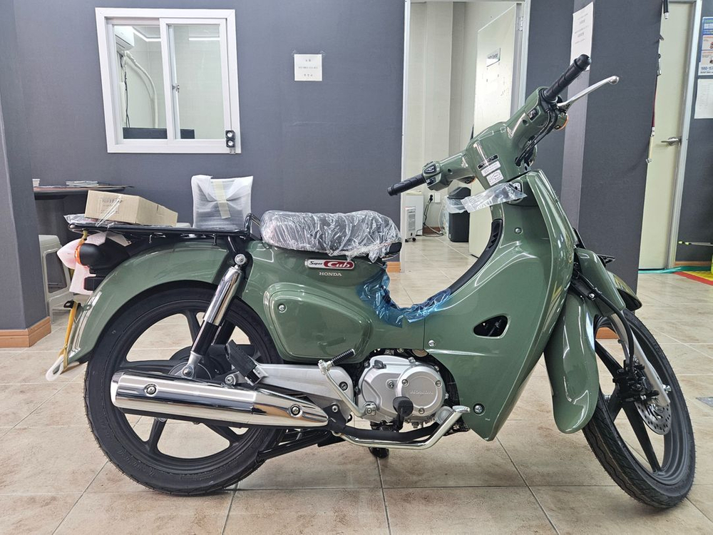 부산 혼다 슈퍼커브110 그린 판매--2