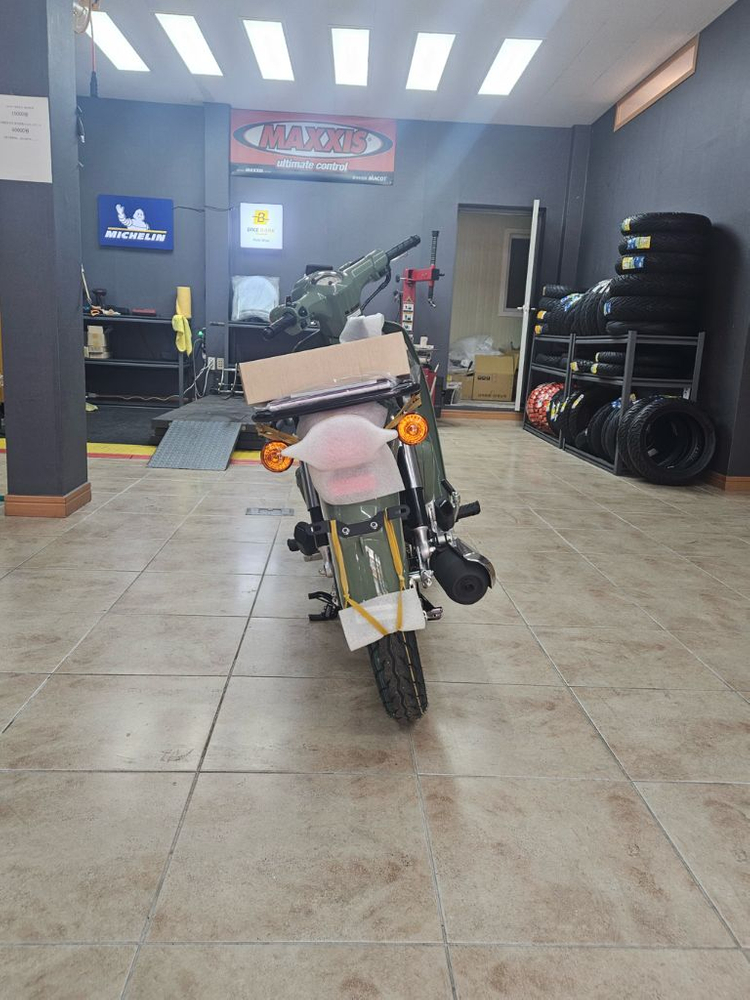 부산 혼다 슈퍼커브110 그린 판매--3