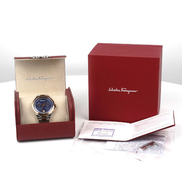 [중고명품다올] 페라가모 레이싱 메탈 콤비 남성 시계 SFYI004-21 이미지