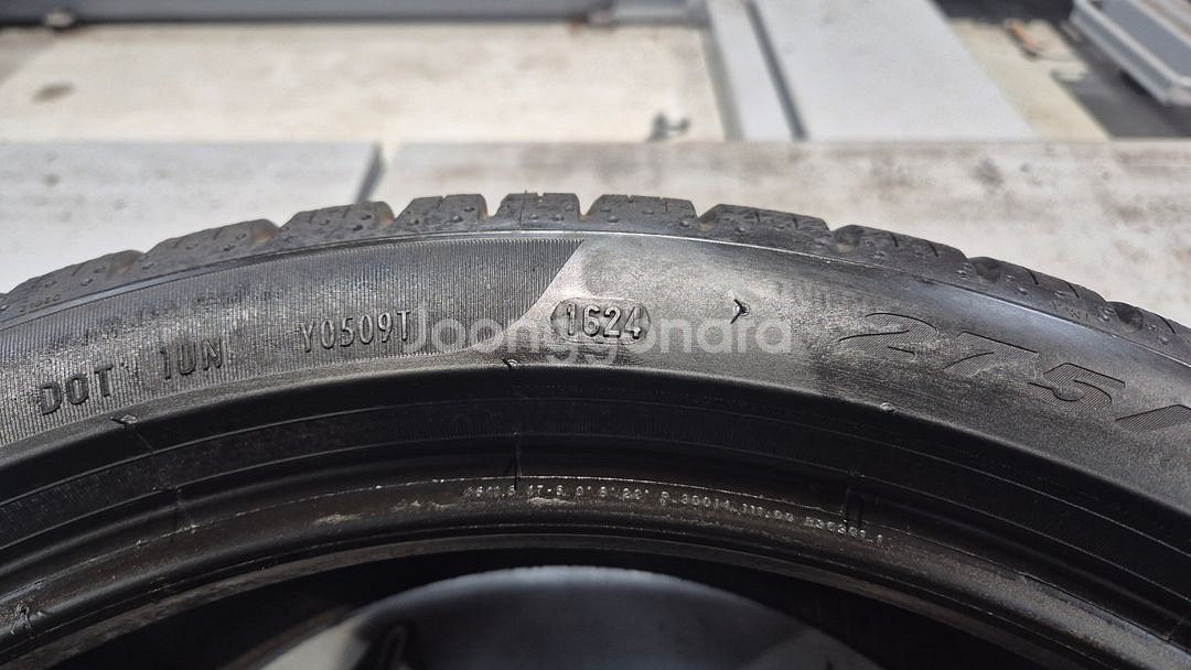 중고 타이어 275 35 20 피렐리 피제로 올시즌 2753520--3