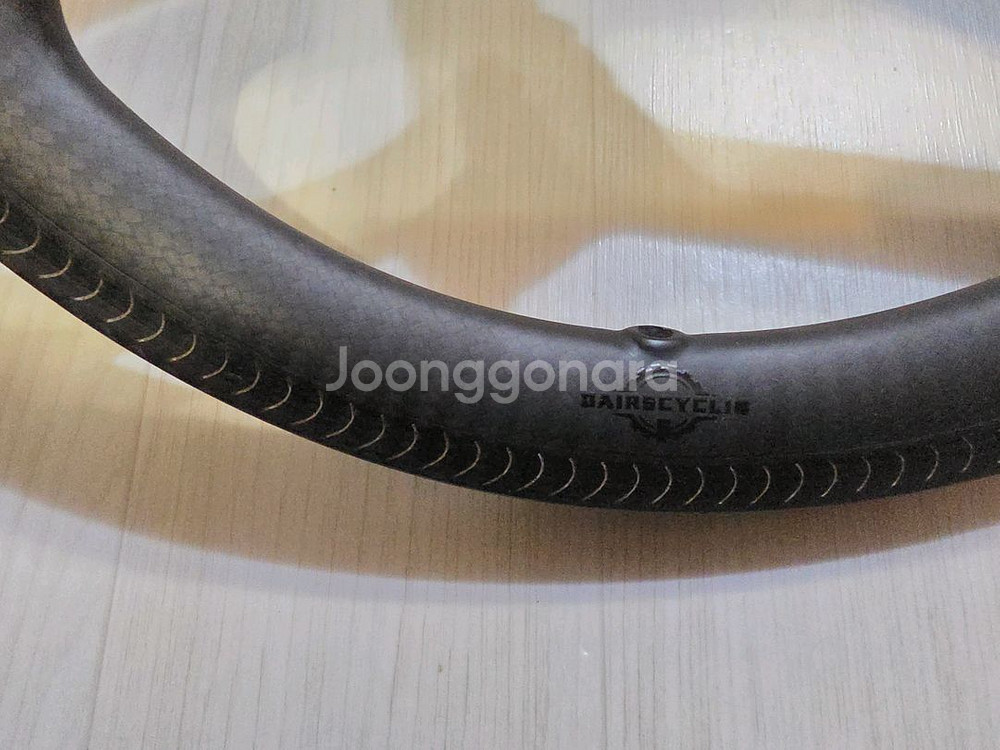 브롬톤용 16인치349 삼발이 프론트 카본휠--3