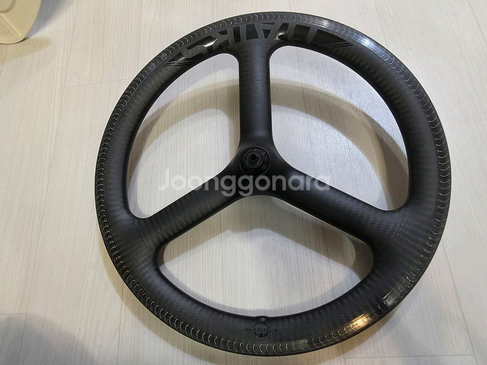 브롬톤용 16인치349 삼발이 프론트 카본휠--4