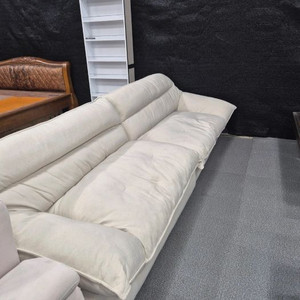 아이보리 패브릭 4인용 소파