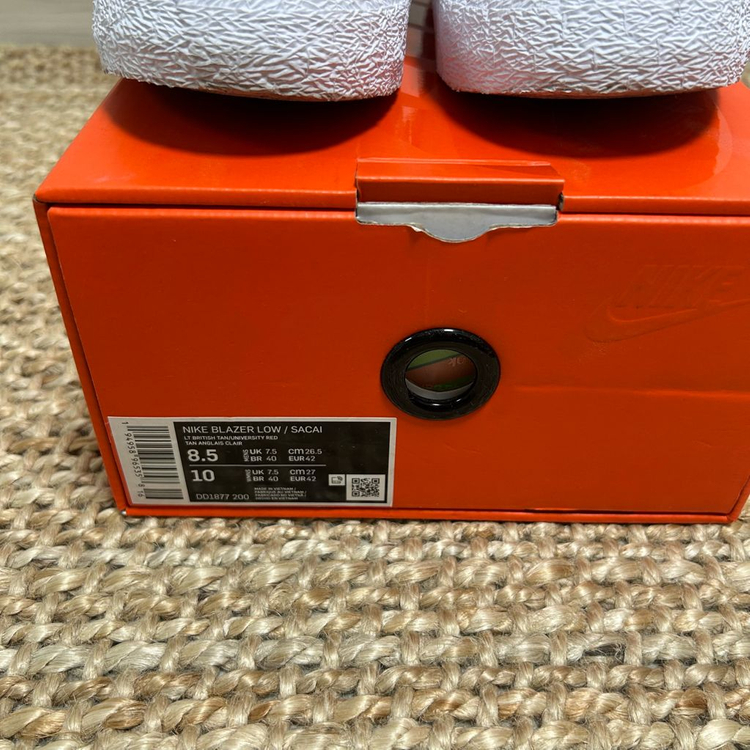 나이키x사카이 블레이저 로우 브리티시 탄 265 이미지