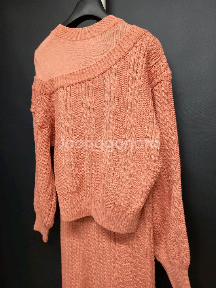 에고이스트 춘추동 니트 스커트 셋업 55.66--4