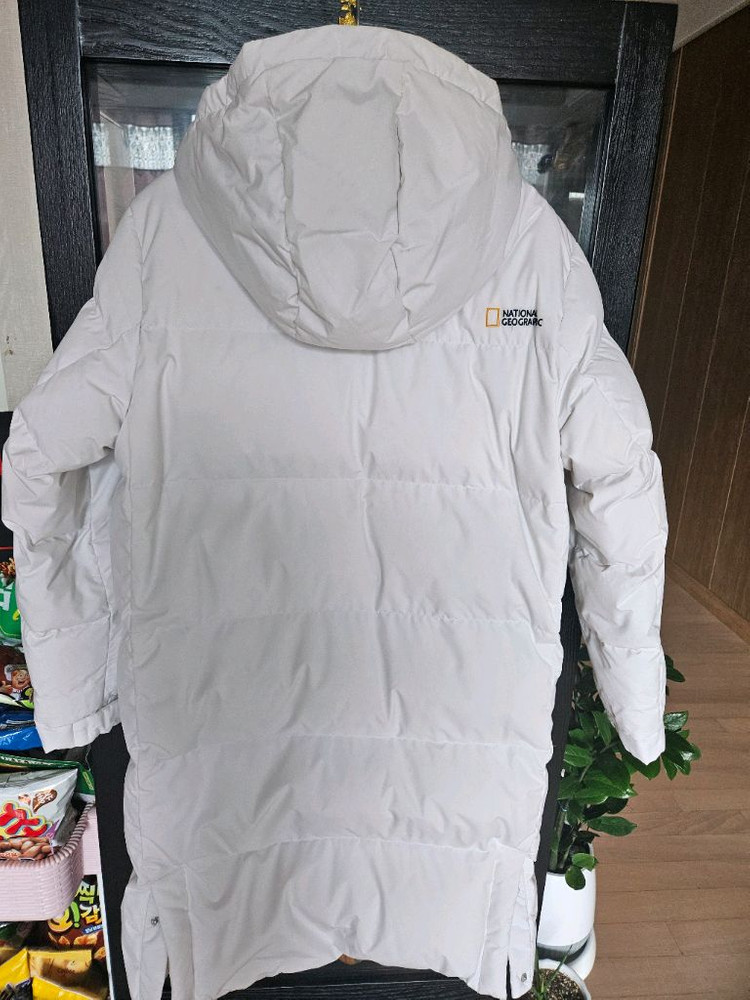 내셔널지오그래픽 키즈 패딩롱점퍼 150--1