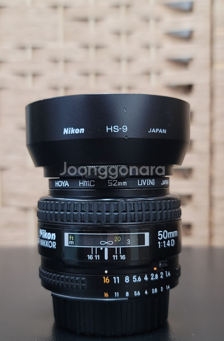 니콘/정품 af 50mm f1.4d--0