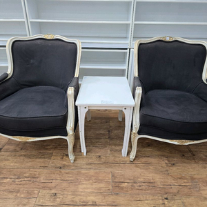 프로방스 스타일 암체어 2개 세트