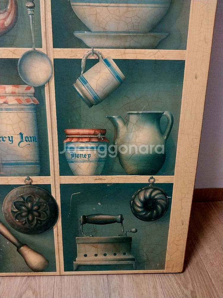 엔틱나무벽걸이--2