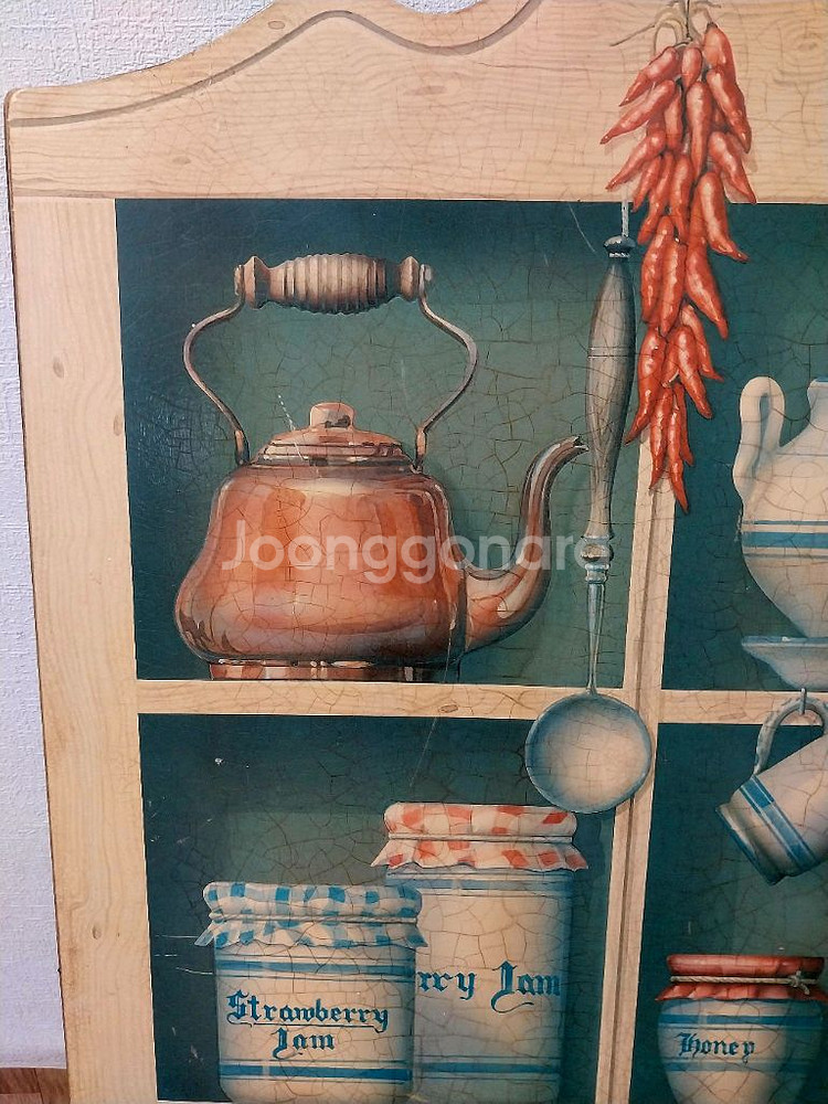 엔틱나무벽걸이--3