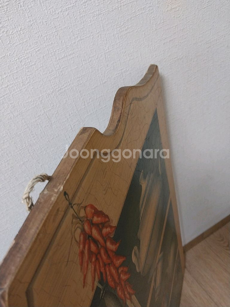 엔틱나무벽걸이--6