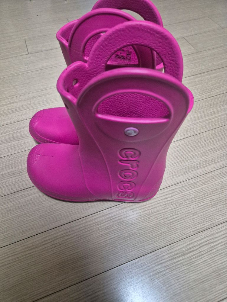 크록스키즈레인부츠 225~230 이미지