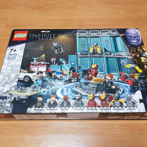 레고 76216 마블 아이언맨 연구소 2 미개봉 새상품