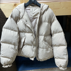 autumn beige 핑크베이지 패딩