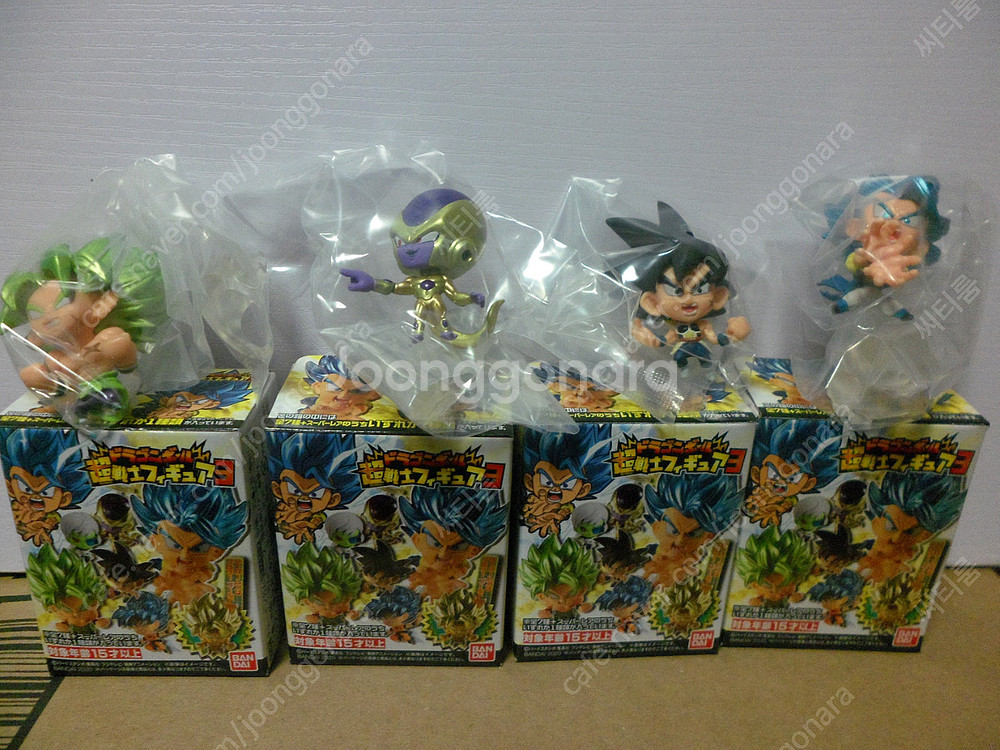 반다이 드래곤볼 초전사 미니 피규어--2