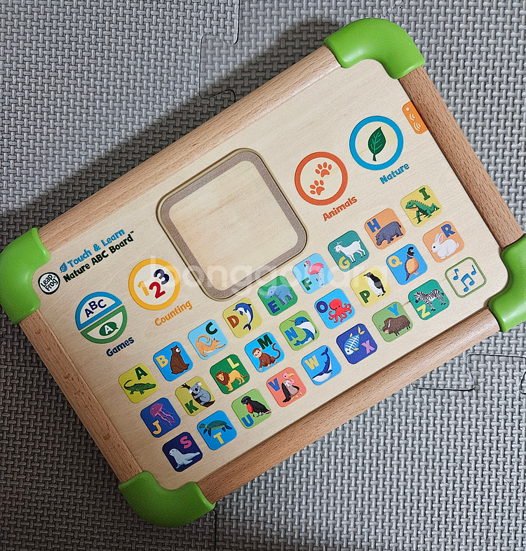 [반값택포] 립프로그 ABC보드 영어교구 알파펫놀이 파닉스 영어장난감 립프로그 터치앤런--0
