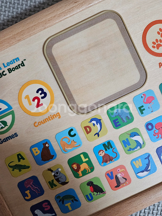 [반값택포] 립프로그 ABC보드 영어교구 알파펫놀이 파닉스 영어장난감 립프로그 터치앤런--2