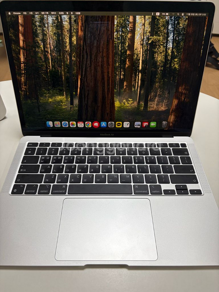 맥북 에어 m1 실버 256g--7