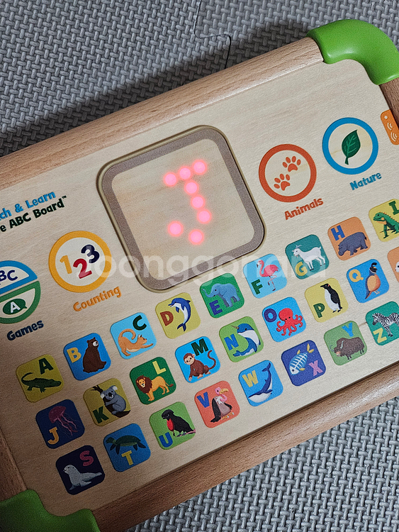 [반값택포] 립프로그 ABC보드 영어교구 알파펫놀이 파닉스 영어장난감 립프로그 터치앤런--4