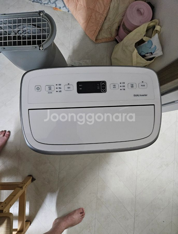 LG 휘센 이동식 에어컨 모델명 PQ07DCWCN--0