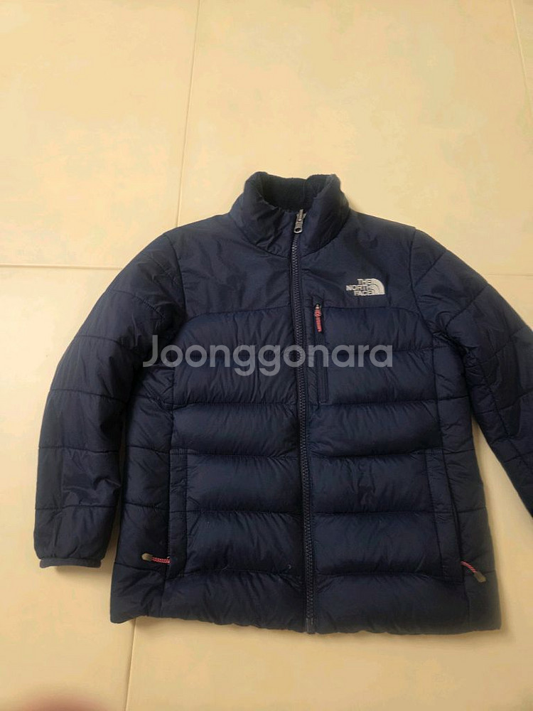 노스페이스 키즈 덕다운 경량패딩 120--0