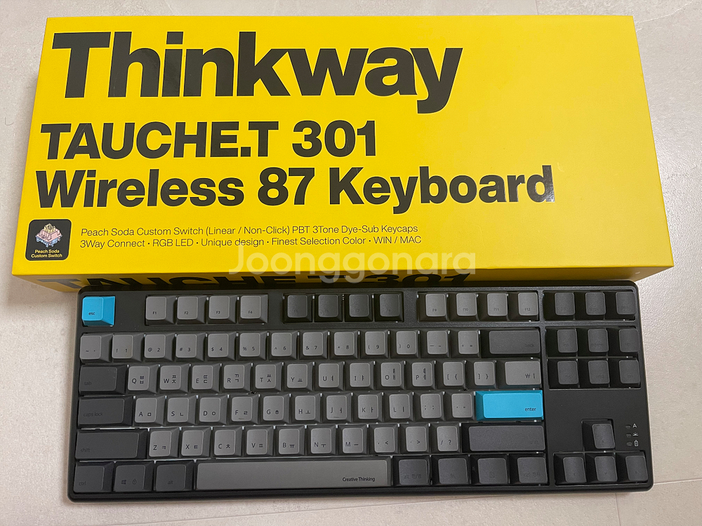 씽크웨이 토체티 301 저소음 TAUCHE.T 301토체티 키보드--1