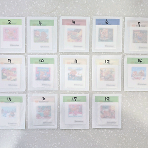 버터베어 호빵띠부씰(일괄)