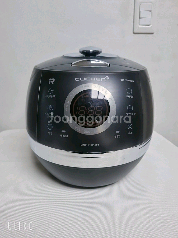 쿠첸 IR 10인용 압력밥솥 CJR-PE1050RHW--0