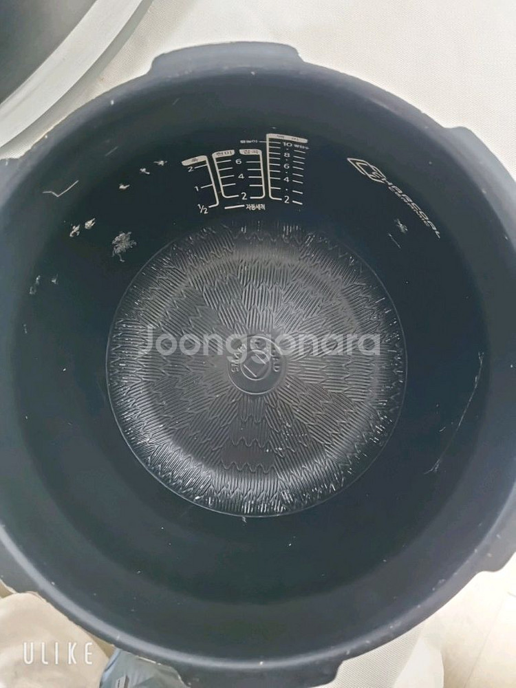 쿠첸 IR 10인용 압력밥솥 CJR-PE1050RHW--6
