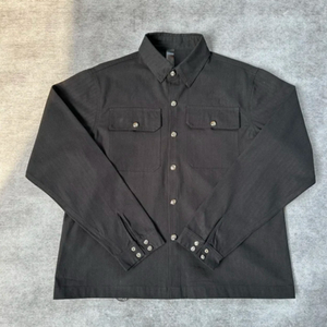 크롬하츠 워크독 셔츠자켓 블랙 데님 트러커자켓 블랙 새